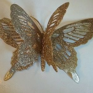 Sparkling Gold Butterfly